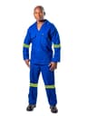 J54 100% Cotton Premium Suit with Reflective Tape — colour 2